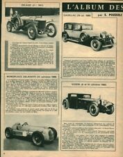 Publicité ancienne automobile l'album des fanatiques 1956 issue de magazine