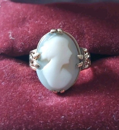 Bague ancienne camée or - ,