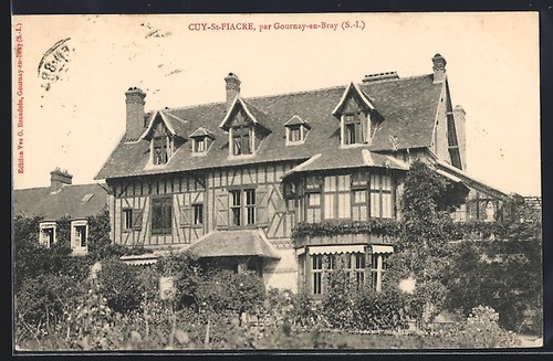 Cpa cuy fiacre - cpa, cuy-st-fiacre