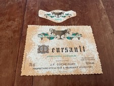 01 ETIQUETTE MEURSAULT  1993