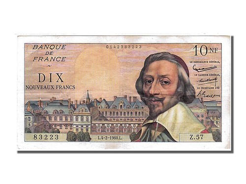 Billet france 10 nouveaux - billet,,