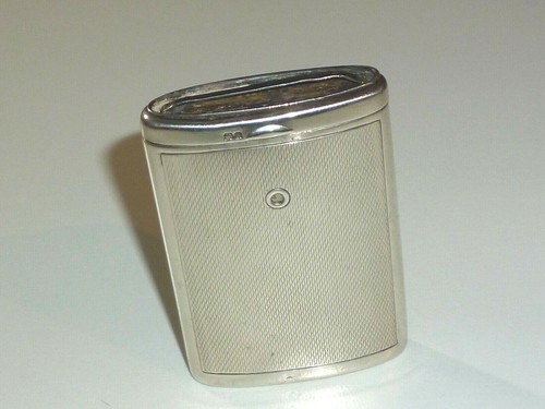 Boîte allumettes argent - À, en