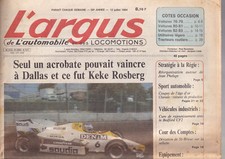 L'ARGUS N°2892 BEDFORD CF2 / MITSBISHI COLT & LANCER / FORD POIDS LOURDS SODIVIT