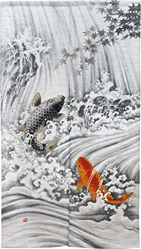 Rideau tapisserie japonais