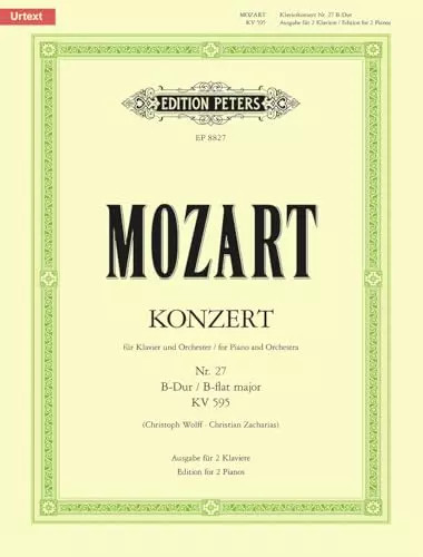 Concert bes kv595 piano - kv595,
