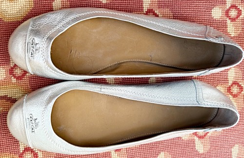Coach silver ballerina - coach,