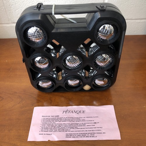 Vintage metal chrome petanque - chrome,