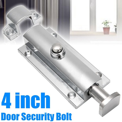 4in chrome argent coulissant - 4in,