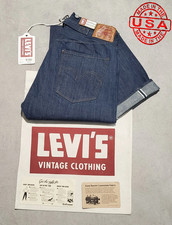 1890 Levi's LVC 501 XX Made In USA Cone Denim Raw Selvedge Fait Un  W32 L30