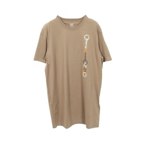 Robe shirt imprimé hermes - robe,