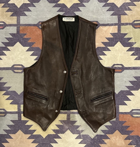 Vintage vanson men brown - men’s,