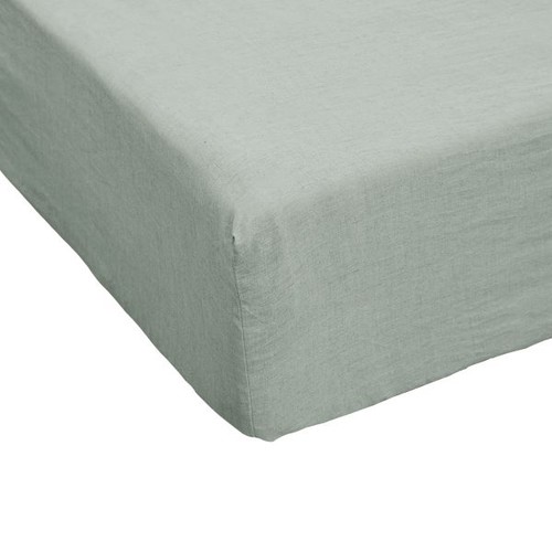 Drap housse 140x190 - cm, lin