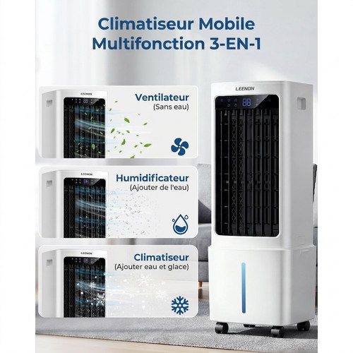 Climatiseur mobile 3en1 - mobile,