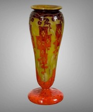 VASE " LE VERRE FRANÇAIS "