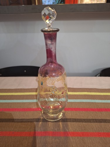 Carafe sur piedouche verre - sur, en