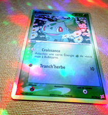 pokemon carte bulbizarre brillant holo 39 /95  magma Aqua Français rarissime TBE