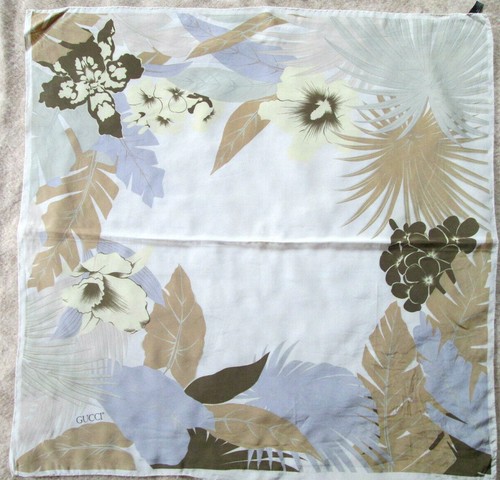 Gucci foulard soie tbeg - soie,