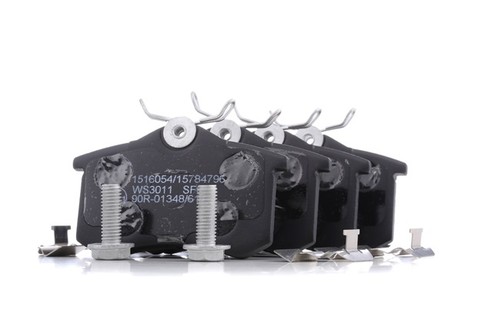 Brake pads set - set, for