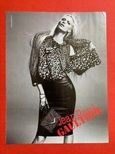 Publicité Jean Paul Gaultier 2011 mode JPG automne hiver presse collection Paris