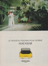 Publicité papier - advertising paper - Macassar de Rochas