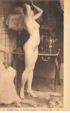 Nu - Tableau - Vincent Anglade - Etude de Nu - Salon 1904