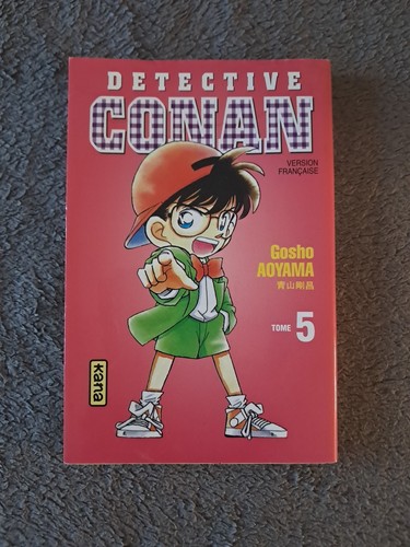 Manga détective conan tome 5 - manga,