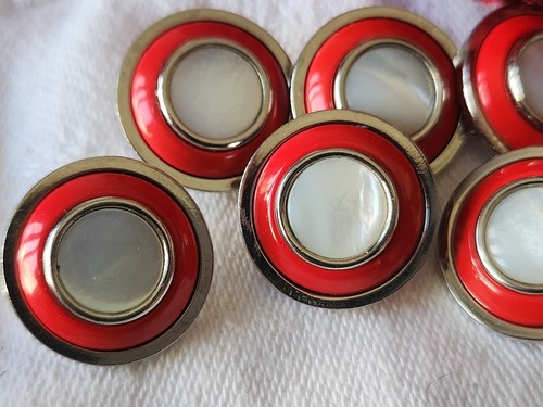 Lot boutons anciens metal - boutons,