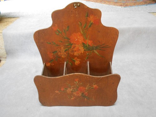 Boite murale ancienne bois - ancienne, en