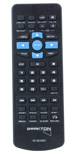 Peekton 9090 télécommande - peekton,