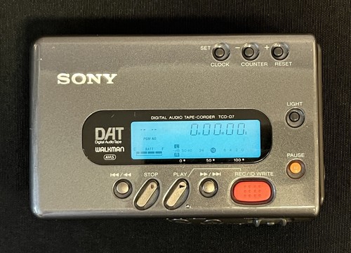 Sony tcd dat walkman - sony,