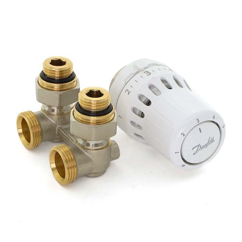 Kit thermostatique avec tête