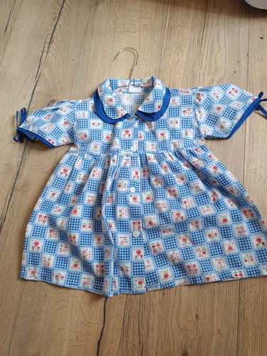 Robe coton myosotis 12 mois - coton,