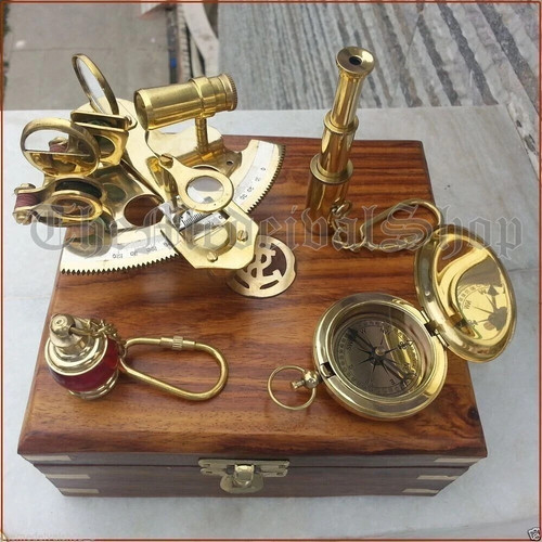 Sextant télescope boussole - sextant,