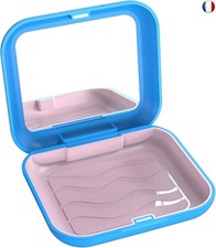 BVN Boite Gouttiere Dentaire, Boite pour Appareil Dentaire avec Miroir, Boite