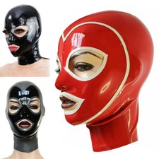 Masque à capuche femme latex
