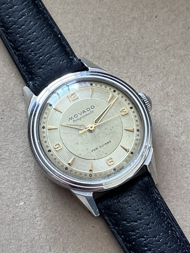 Movado vintage stainless steel