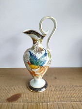 Aiguiere/Vase Céramique Oiseau BEQUET QUAREGNON vers 1950-1960 H28,5 cm Belgique