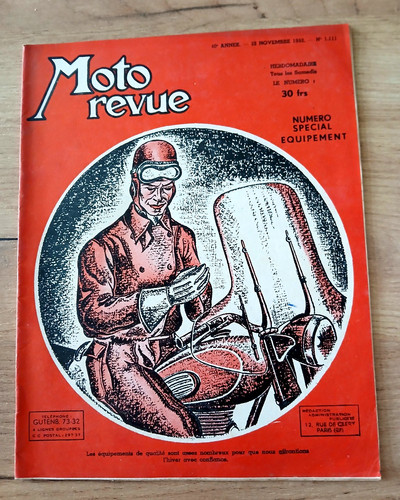 Moto revue 1111 équipement - moto,