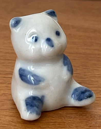 Superbe fève figurine ours - figurine,