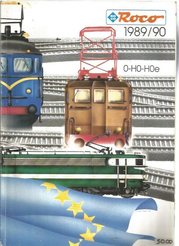 Catalogue roco 1989 - 1989/90,