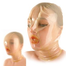 Masque en latex transparent
