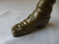 Ancien pied bronze