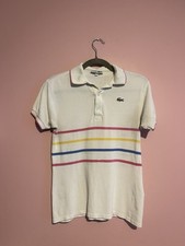Polo Lacoste Femme blanc taille 38 en superbe état 