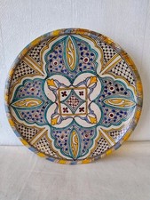 Grand plat marocain fin 19e /