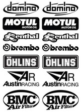SPONSOR Decals Stickers kit