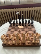 jeu d'échec en bois