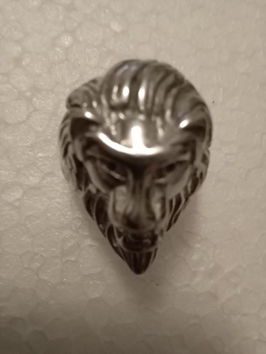Bague tête lion - lion, neuf
