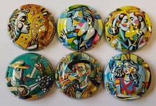 6 BELLES CAPSULES CHAMPAGNE GENERIQUE PORTRAIT AQUARELLE 2025 NEWS