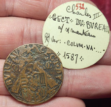 #22-94 ~ Token / Jeton - LORRAINE - CHARLES III Bureau des comptes 1587