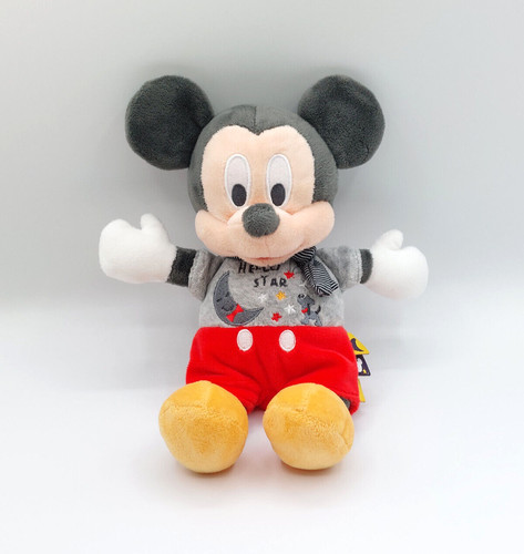 Peluche doudou mickey hello - peluche,